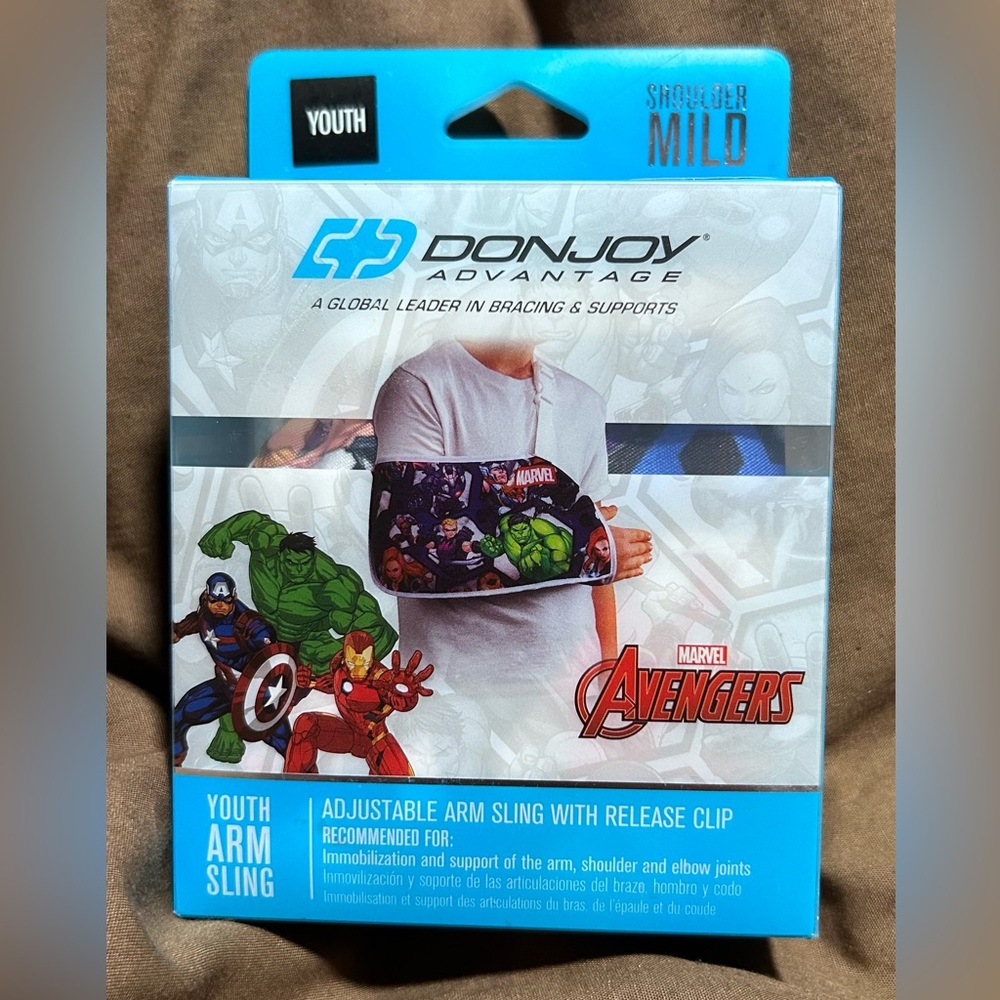 DonJoy Advantage Marvel Avengers Youth Adjustable Arm Sling New